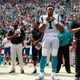 Illustration for article titled Eric Reid Continues Pregame Protest
